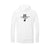 JLIN™ White Hooded Sweatshirt